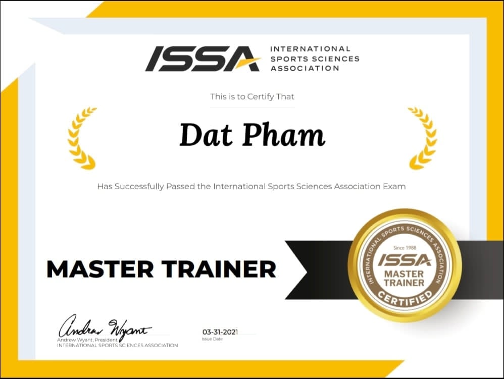 ISSA Master Trainer