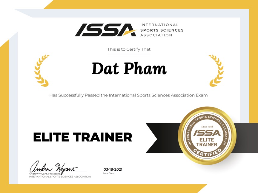ISSA Elite Trainer